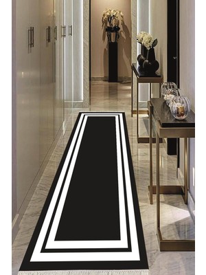 Viyana Home Dijital Baskılı Kaymaz Taban Yıkanabilir Modern Salon Halısı Koridor Halısı Yolluk VHU-HS-530