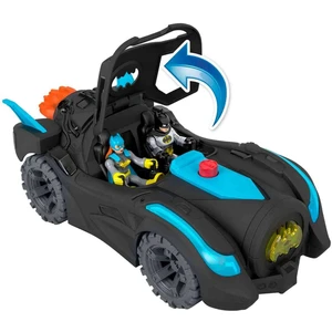 Fisher-Price Dc Super Friends Batmobil, Işıklı ve Sesli, 3 Yaş ve Üzeri İçin Batman Oyuncakları Hgx96