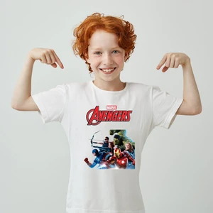 Avengers Baskılı Çocuk Tişört H3