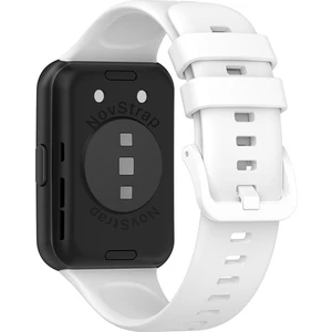 Novstrap Huawei Watch Fit 2 Uyumlu Kordon Tam Uyumlu Pimli Silikon Kordon Kayış