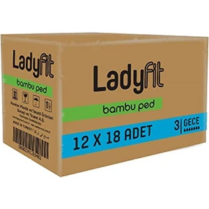 Bambu Süper Gece 18X12 Ped