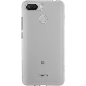 Case World Xiaomi Redmi 6 ile Uyumlu Kapak 1mm Şeffaf Silikon ile Uyumlu Kılıf