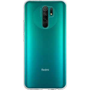 Case World Xiaomi Redmi 9 ile Uyumlu Kapak 1mm Şeffaf Silikon ile Uyumlu Kılıf