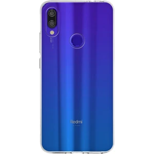 Case World Xiaomi Redmi Note 7 Pro ile Uyumlu Kapak 1mm Şeffaf Silikon ile Uyumlu Kılıf