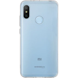 Case World Xiaomi Mi A2 Lite ile Uyumlu Kapak 1mm Şeffaf Silikon ile Uyumlu Kılıf