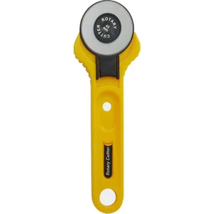 45MM Kumaş Deri Kağıt Rulet Kesici Mandal Cetvel Kraft Seti