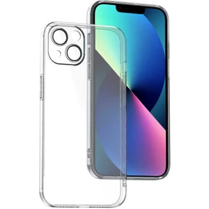 Apple iPhone 13 Kapak Kamera ve Mercek Korumalı  Şeffaf Silikon Kılıf