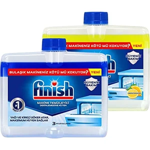 Bulaşık Makinesi Temizleyici Sıvı 250 ml Normal ve Limonlu
