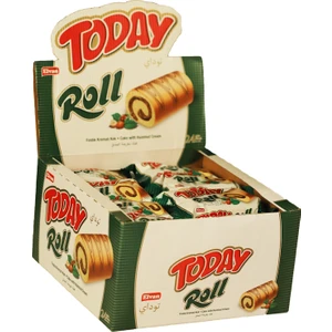 Today Swıss Roll Fındık Kremalı Kek 35 gr 24 Adet (1 Kutu)