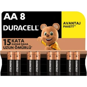 LR6/MN1500 Alkalin Aa Piller, 8’li Paket