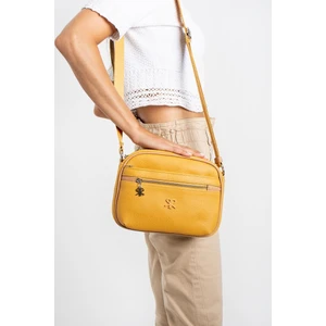 Impolo Esta Hardal Sarı Kadın Omuz Çanta 21X27 Ebat