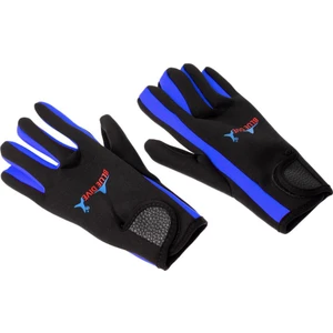 1 Çift Dayanıklı 1.5mm Neopren Scuba Dalış Sörf Eldiven M Mavi ve Siyah