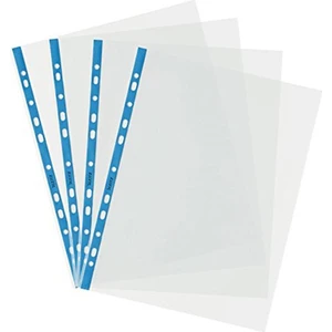 47001035 Poşet Dosya Kristal, 100 Adet, Şeffaf