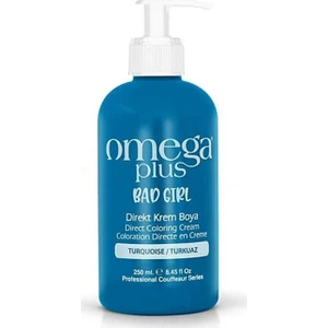 Omega Plus Bad Girl Turkuaz Amonyaksız Renkli Saç Boyası 250ml…