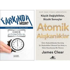 Farkında Mısın? - Atomik Alışkanlıklar (2 Kitap Set)