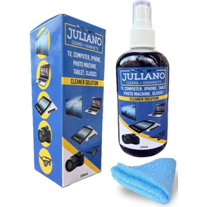 Bilgisayar,  Led, Laptop, Ekran, Gözlük, Laptop, Tablet, Televizyon, Cep Telefonu, Kamera, Koruyucu ve Parlatıcı Doğal Temizleme, Temizlik Seti – 250 ml Temizleyici
