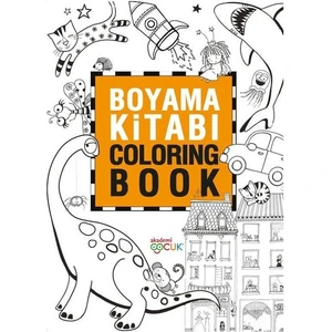 Aktiviteli Boyama Kitabı (Boyarken Keşfet)