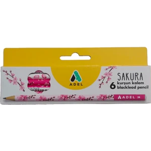 Sakura 6'lı Kurşun Kalem