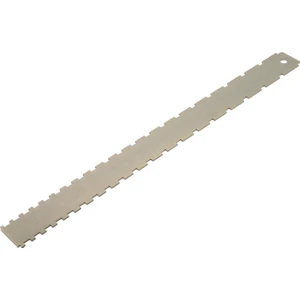 Gitar Çentikli Düz Kenar Cetvel Çelik Çift Ölçekli Luthier Tool Bronz