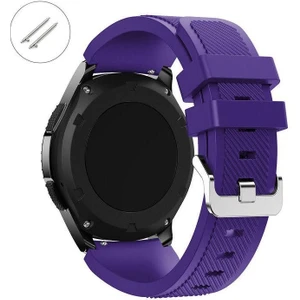 Samsung Gear S3 Gear Watch 3 45MM Silikon Tme Kordon Kayış