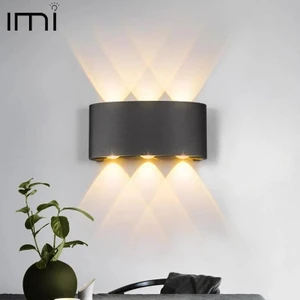 Full Reyon Uranüs 6 Watt (10 Watt Eşdeğer) Gün Işığı Ledli Dekoratif Işık Süzmeli Bahçe Teras Salon Balkon Duvar Apliği