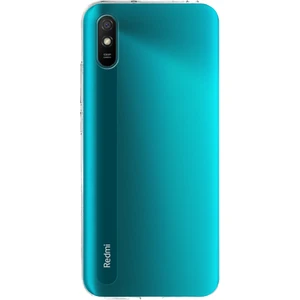 Case World Xiaomi Redmi 9A ile Uyumlu Kapak 1mm Şeffaf Silikon ile Uyumlu Kılıf
