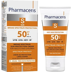 Broad Spectrum Sun Protection Cream Spf 50+ Uvb + Uva + Hev+ Ir