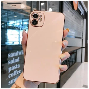 Apple iPhone 11 Pro Max Tpu Glossy Yumuşak Kamera Korumalı Cep Telefonu Kılıfı