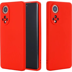 M.TK Moveteck Huawei Nova 9se Uyumlu Kılıf Kamera Lens Korumalı Içi Kadife Yumuşak Doku Lansman Silikon