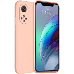 M.TK Moveteck Huawei Nova 9se Uyumlu Kılıf Kamera Lens Korumalı Içi Kadife Yumuşak Doku Lansman Silikon