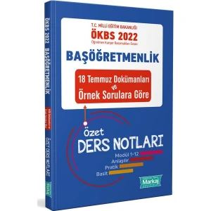 Data Yayınları Markaj 2022 Başöğretmen Bir Öğretmenin Ders Notları