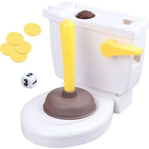 Yenilik Kaka Tuvalet Piston Oyuncak Nisan Fool's Günü Çocuklar Için Oyuncaklar Aile (Yurt Dışından)