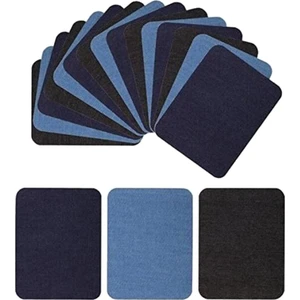 Diz Dirseklerinde 18 Adet Kendi Kendine Yapışkanlı Demir-On Kot Yamaları (Yurt Dışından)