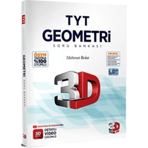 3D Yayınları Tyt Geometri Tamamı Video Çözümlü Soru Bankası 0922