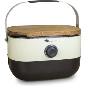 Portatif Mini Lpg'li Barbekü - Krem