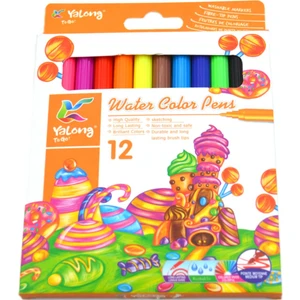 Yalong Keçeli Kalem 12 Renk YL-18036-12