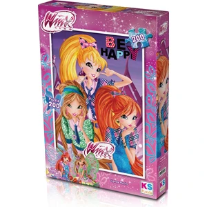 KS Games WINX113 Ks Winx 200 Parça Puzzle