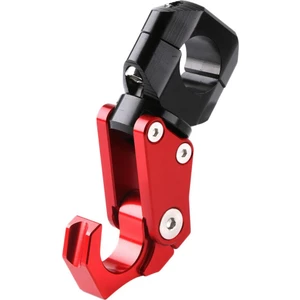 22MM Gidon Motosiklet Kırmızı Için Cnc Alaşımlı Katlanır Askı Kanca Tokası