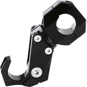 Motosiklet Scooter Için Evrensel Bagaj Katlanır Askılı Askı Kask Kancası - Siyah