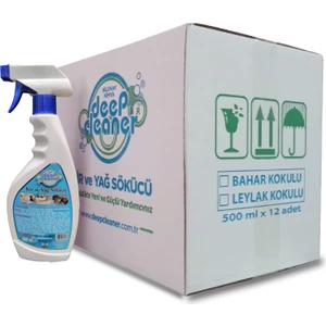 Deep Cleaner Kir ve Yağ Sökücü Bahar 500 ml Koli: 12 Adet