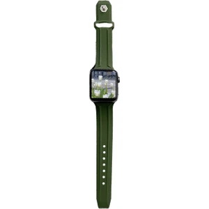Apple Watch 5 6 7 8 Ultra 42MM 44MM 45MM Tme Line Silikon Kordon