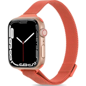 Apple Watch 4 5 6 7 8 Ultra 42MM 44MM 45MM Slim Metal Hasır Kordon
