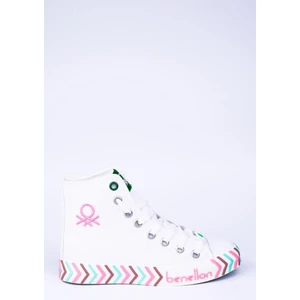BN-30625 381-BEYAZ Pembe Kadın Spor Ayakkabı