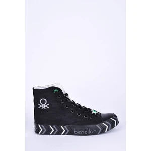 BN-30625 Siyah Siyah Kadin Sneaker