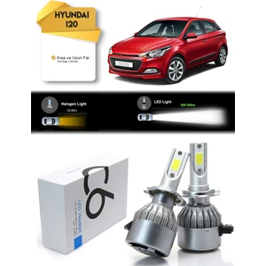 Hyundai I20 Uzun Far Kısa Far LED Xenon Şimşek Etkili