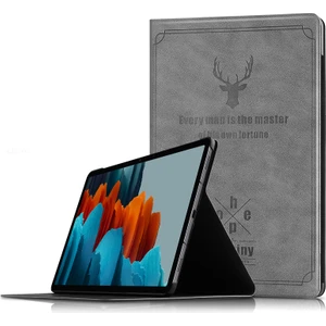 Galaxy Tab S8+ İçin Tablet Kılıfı - Gri (Yurt Dışından)