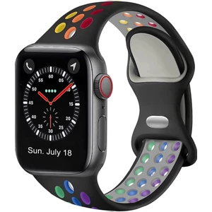 Huawei Watch Gt 3 42 mm Için Delikli Silikon Kordon Kayış - KY12