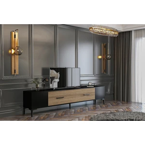 Land Tv Ünitesi Siyah Ceviz 180 cm