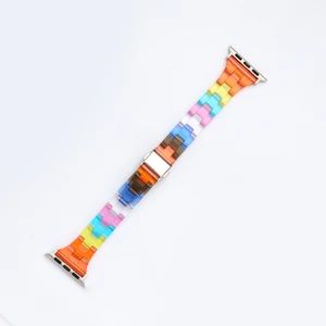 Apple Watch 5 6 7 8 Ultra 42MM 44MM 45MM Tme Rainbow Kordon