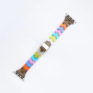 Apple Watch 5 6 7 8 Ultra 42MM 44MM 45MM Tme Rainbow Kordon